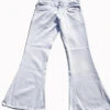 'Big City Flares' - White Seventies Denim Flares -Cheap Outfits For Man Store ACF581 73855.1666958796