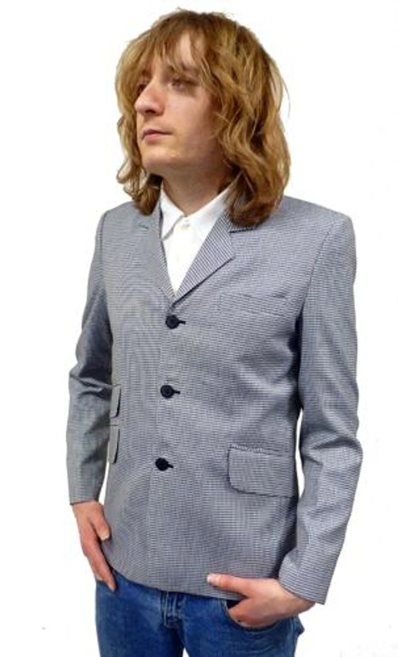 'Barrett' - Retro Mod Houndstooth Blazer By MADCAP 7 'Barrett' - Retro Mod Houndstooth Blazer By MADCAP - Image 5