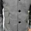 'Barrett' - Retro Mod Houndstooth Blazer By MADCAP