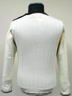 BECKETT Madcap Retro Mod Mens Cable Knit Jumper W -Cheap Outfits For Man Store Beckett Cable Knit Cream Back 77915.1666958570