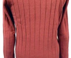 BECKETT Madcap Retro Mod Mens Cable Knit Jumper M -Cheap Outfits For Man Store Beckett Cable Knit Red cu 82364.1666958550
