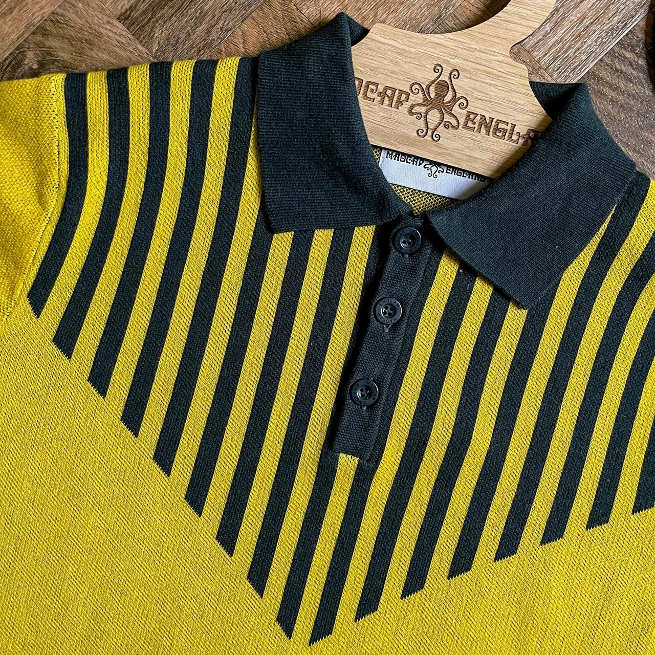 Firebird Mod Waffle Stripe Polo B 11 Firebird Mod Waffle Stripe Polo B - Image 9