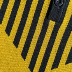 Firebird Mod Waffle Stripe Polo -Cheap Outfits For Man Store IMG 8818 13639.1661262978