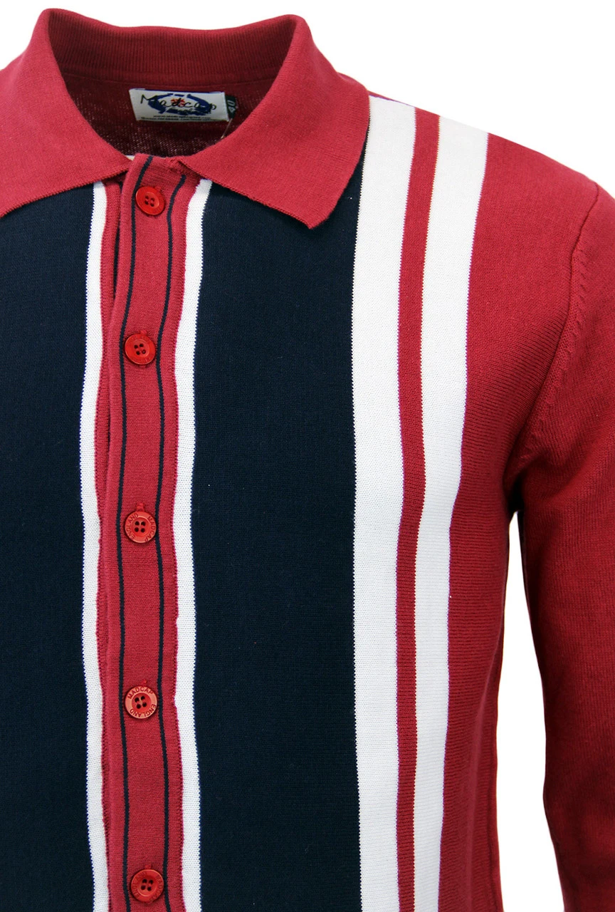Donovan Retro Mod Polo Cardigan (N) 3 Donovan Retro Mod Polo Cardigan (N)