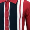 Donovan Retro Mod Polo Cardigan (M) -Cheap Outfits For Man Store Madcap England Donovan Polo Maroon2 35313.1661338374