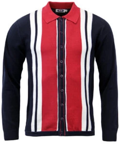 Donovan Retro Mod Polo Cardigan (N) 12 Donovan Retro Mod Polo Cardigan (N) -Cheap Outfits For Man Store Madcap England Donovan Polo 64492.1661338360 1