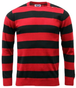 Jones 60s Mod Block Stripe Jumper W -Cheap Outfits For Man Store Madcap England Jones Jumper 02811.1661338410 1
