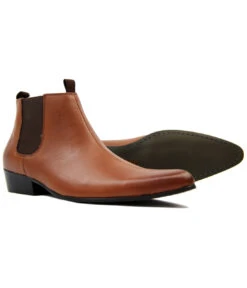 Lightfoot Mod Chelsea Boots (BL) -Cheap Outfits For Man Store Madcap England Lightfoot Leather Tan4 88401.1661338197 1