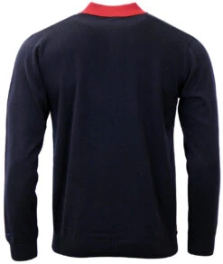 Pinstripe Marriott Polo Cardigan B -Cheap Outfits For Man Store Madcap England Pinstripe Marriott Navy3 77791.1661338384 1