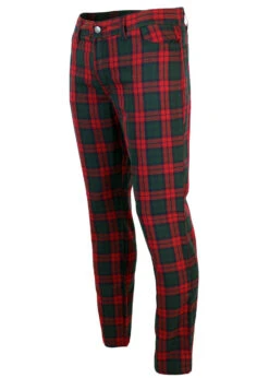 Tartan Trews Retro Mod Trousers BG -Cheap Outfits For Man Store Madcap England Tartan Trew Green3 37933.1661273636 1