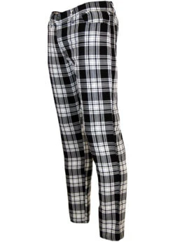 Tartan Trews Retro Mod Trousers BR