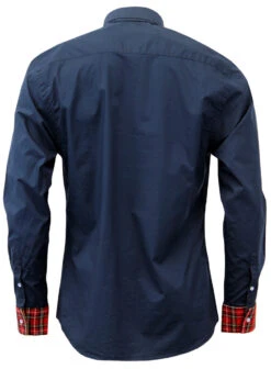 The Whiskey High Collar Mod Shirt N -Cheap Outfits For Man Store Madcap England The Whiskey Shirt4 26512.1661274137