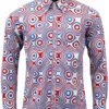 Trip Op Art Mod Big Collar Shirt RL -Cheap Outfits For Man Store Madcap England Trip Op Art WRB 90800.1661271737 1
