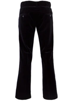 The Velvet Breed Retro Mod Velvet MADCAP Trousers -Cheap Outfits For Man Store Madcap England Velvet Breed Black31 54857.1666958016