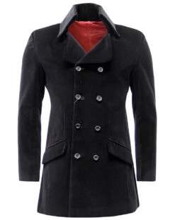 Velvet Goldmine High Collar Coat W -Cheap Outfits For Man Store Madcap England Velvet Goldmine Black5 53223.1661273508