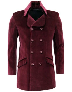 Velvet Goldmine High Collar Coat W -Cheap Outfits For Man Store Madcap England Velvet Goldmine Wine 06161.1661273373