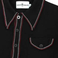 Crawdaddy Micro Dash LS Polo (Navy) -Cheap Outfits For Man Store Madcap crawdaddy LS knitted black31 30270.1661267042 5