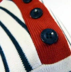 'Breton' MADCAP Mens Retro Mod Stripe Jumper (E) -Cheap Outfits For Man Store Madcap England Breton Jumper E2 23431.1666958103