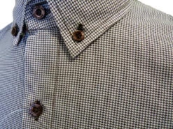 'Hound-Dog' Mens Mod Puppytooth Shirt By MADCAP C -Cheap Outfits For Man Store Madcap Hounddog Dogtooth Mod Shirt7 47882.1666958506