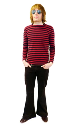 King Bee MADCAP Retro Mod Stripe Atom Neck Tee C 12 King Bee MADCAP Retro Mod Stripe Atom Neck Tee C -Cheap Outfits For Man Store Madcap King Bee Top C5 42476.1666957219