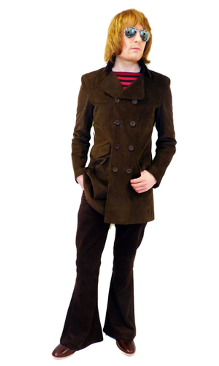 King Bee MADCAP Retro Mod Stripe Atom Neck Tee C 7 King Bee MADCAP Retro Mod Stripe Atom Neck Tee C - Image 5