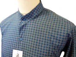 Byrd MADCAP Mens Retro Mod Mandarin Collar Shirt P -Cheap Outfits For Man Store Madcap Mod Mandrin Collar Shirt B41 42935.1666957710