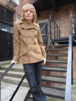 The Rare Breed - MADCAP Mens Retro Mod Jacket (C) -Cheap Outfits For Man Store Madcap Rare Breed Jacket Tan Cord7 93336.1666958203