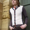 'Saturday Night' - MADCAP Retro Mod Mens Cardigan -Cheap Outfits For Man Store Madcap SNSM Polo Cardigan1 32682.1666958310