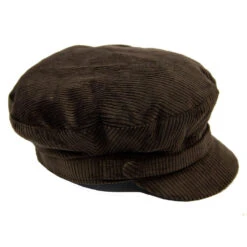 Beatle Retro Cord Lennon Hat (N) -Cheap Outfits For Man Store beatle hat brown 01 60329.1661273811 1