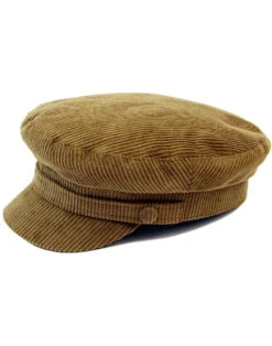 Beatle Retro Cord Lennon Hat (Bu) -Cheap Outfits For Man Store beatle hat fawn 4 46495.1661270987 3