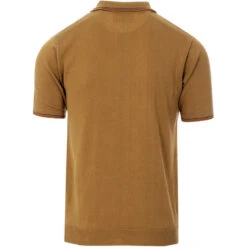 Crawdaddy Micro Dash Knit Polo (Z) -Cheap Outfits For Man Store crawdaddy caramel 02 45162.1661272892 5