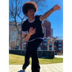 Moon Mod Tipped Knit Tee (FallLeaf) 30 Moon Mod Tipped Knit Tee (FallLeaf) -Cheap Outfits For Man Store donovan killer moon black2 31556.1671462808 6