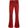 'Duke' - Retro 60s/70s Striped Flares By MADCAP RB -Cheap Outfits For Man Store duke red black 01 63670.1666957906