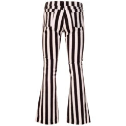 Holy Roller Retro Stripe Flares B/W -Cheap Outfits For Man Store holy roller black white 02 44168.1661261463 1