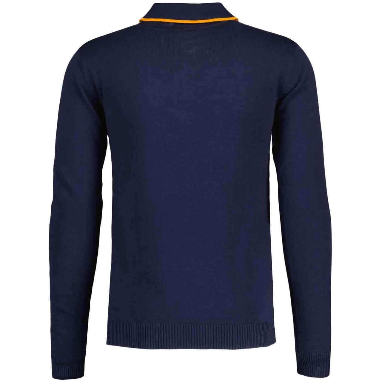 Junot Mod Waffle Stripe Knit Polo F 7 Junot Mod Waffle Stripe Knit Polo F - Image 5