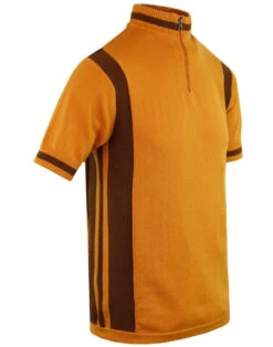 Velocita Mod Knit Cycling Top (GO) -Cheap Outfits For Man Store macap england velocita cycling top gold 4 29869.1661267862