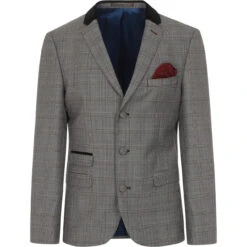 Cheap Outfits For Man Store -Cheap Outfits For Man Store madacap pow suit blazer grey front1 51655.1661264677
