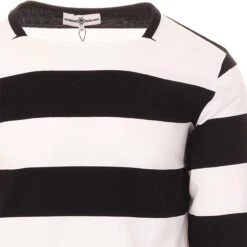 Ally Pally Mod Straight Neck Tee R 13 Ally Pally Mod Straight Neck Tee R -Cheap Outfits For Man Store madcap ally pally black white 02 08126.1661269990