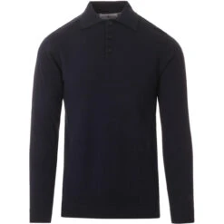 Brando 1960s Mod Knitted Polo (HG) -Cheap Outfits For Man Store madcap brando navy 01 92335.1661271597