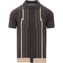 Shock Of The Lightning Mod Polo Top -Cheap Outfits For Man Store madcap button through polo peat front 13421.1661265619