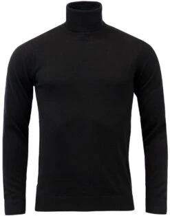 Newman 1960s Mod Roll Neck Jumper