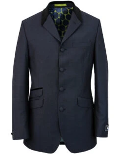 60s Mod 4 Button Mohair Suit Jacket -Cheap Outfits For Man Store madcap england 4 button blazer navy 6 78738.1661269910