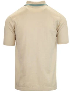 Bauhaus Mod Stripe Knit Polo BLACK -Cheap Outfits For Man Store madcap england art deco stripe polo mens 2 76172.1661268004 1