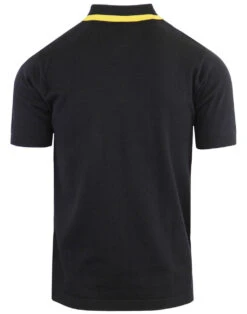 Bauhaus Mod Stripe Knit Polo BLACK -Cheap Outfits For Man Store madcap england bauhaus stripe polo black 2 72042.1661267910 1