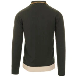 Blast Mod Stripe Polo Cardigan (R) -Cheap Outfits For Man Store madcap england blast polo cardigan rosin 1 78060.1661264791 2