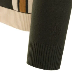 Blast Mod Stripe Polo Cardigan (F) -Cheap Outfits For Man Store madcap england blast polo cardigan rosin 2 46977.1661264794 1