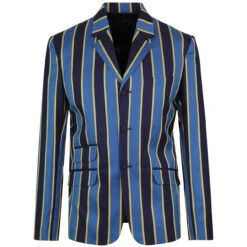 Offbeat 60s Mod Boating Blazer TEAL -Cheap Outfits For Man Store madcap england boating blazer blue yellow 4 79302.1661266998