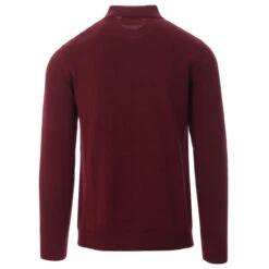 Brando 1960s Mod Knit Polo Top (GB) -Cheap Outfits For Man Store madcap england brando knitted polo zinfandel 1 61412.1661262213 8