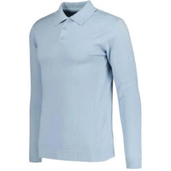 Brando 1960s Mod Knitted Polo (WS) 37 Brando 1960s Mod Knitted Polo (WS) -Cheap Outfits For Man Store madcap england brando long sleeve knitted polo winter sky 2 75950.1667467172 3