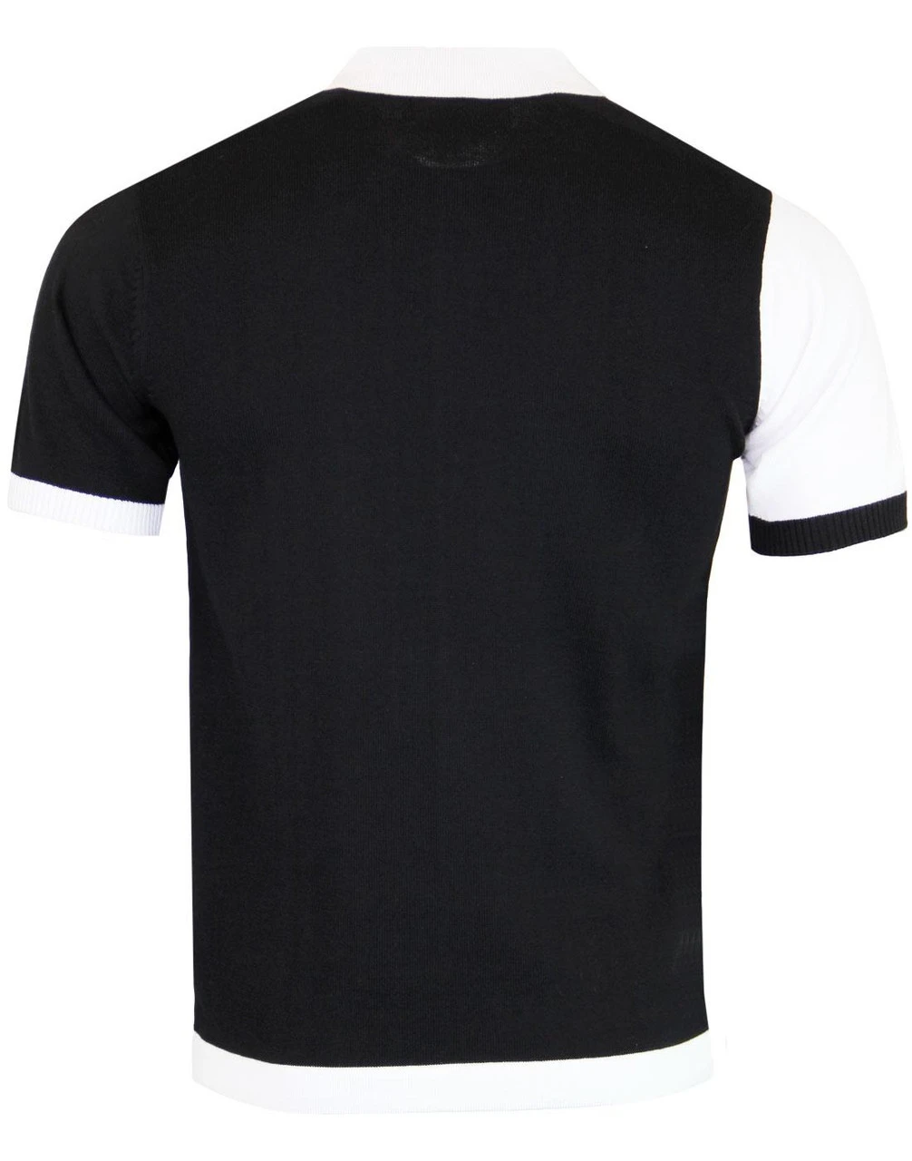 Capone Mod Ska Two Tone Knit Polo 6 Capone Mod Ska Two Tone Knit Polo - Image 4